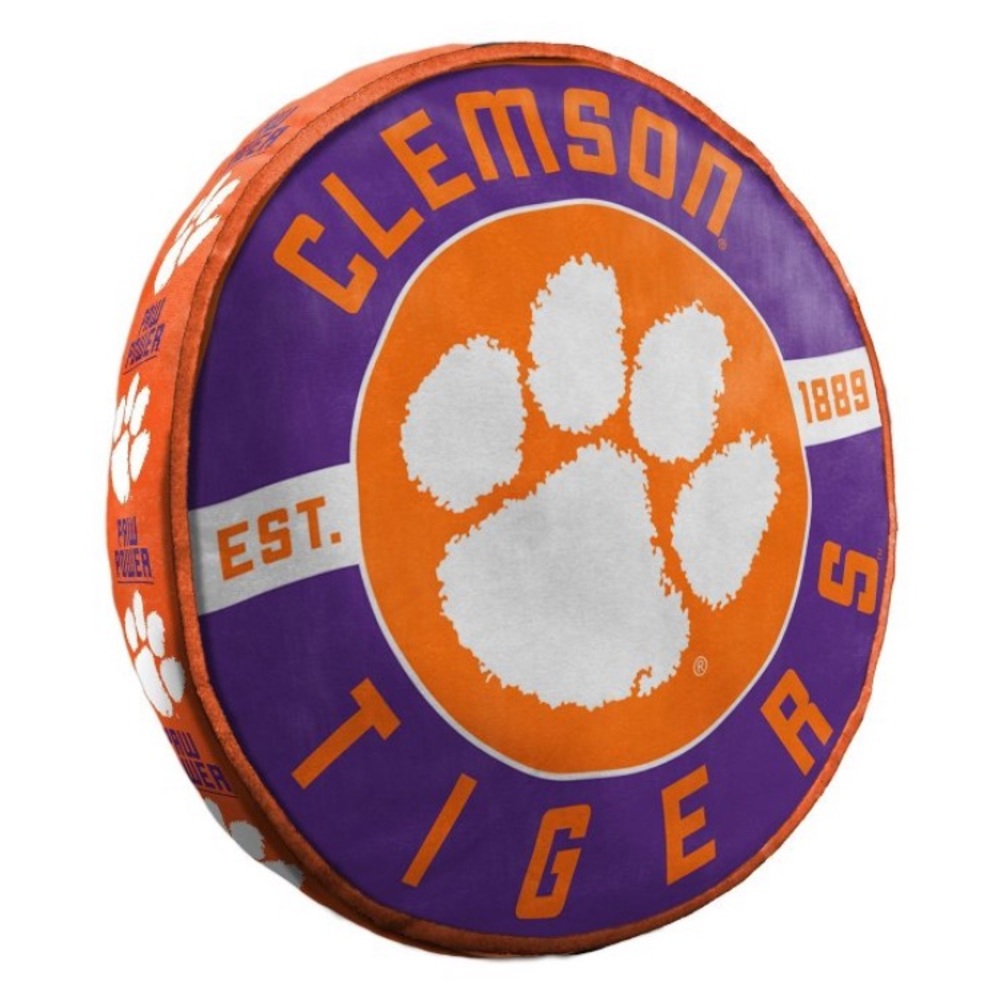 NWT 15'' NCAA Clemson Tigers Cloud Pillow